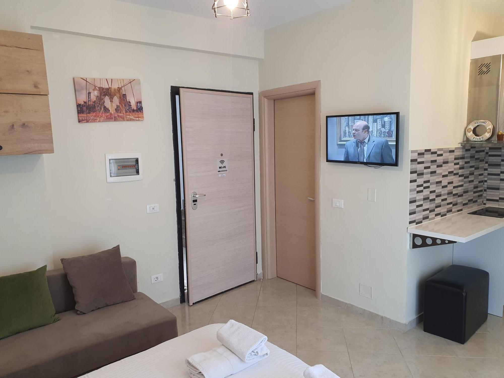 Deni Sea View Apartment Vlorë Exteriér fotografie